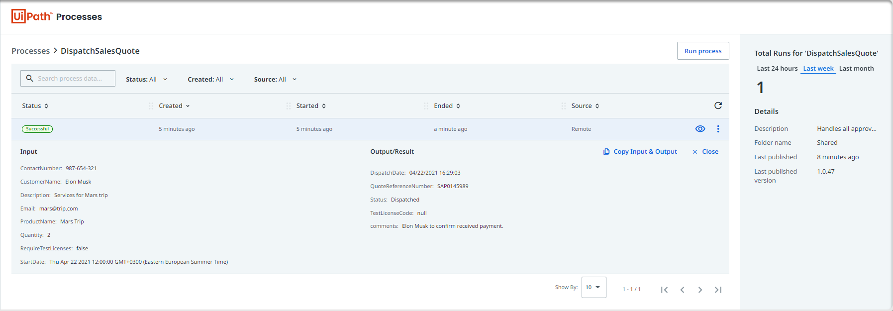 Imagem dos documentos