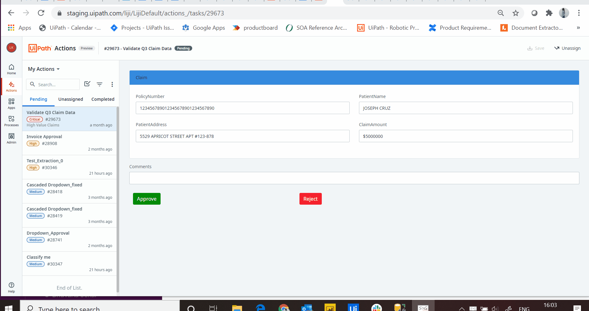 Imagen de documentos