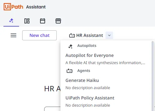 Autopilot agent gallery