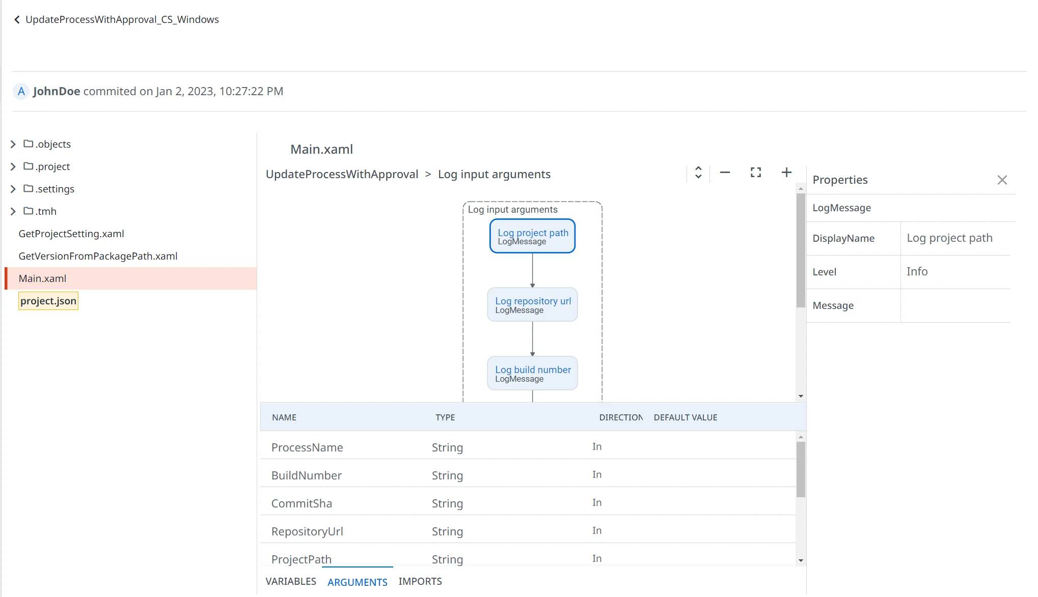 'Navigating inside workflow files' image