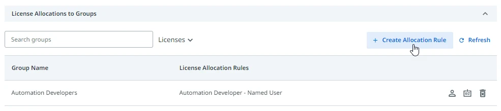 'Create allocation rule' image
