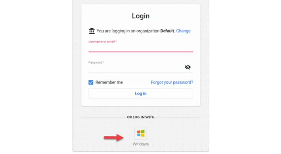 'Windows sign in option' image