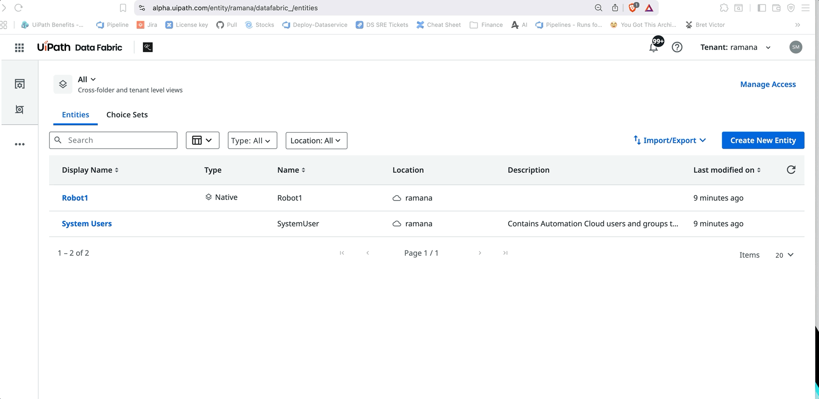 Selecting a data row, choosing the Delete icon, and confirming in the Delete Data dialog