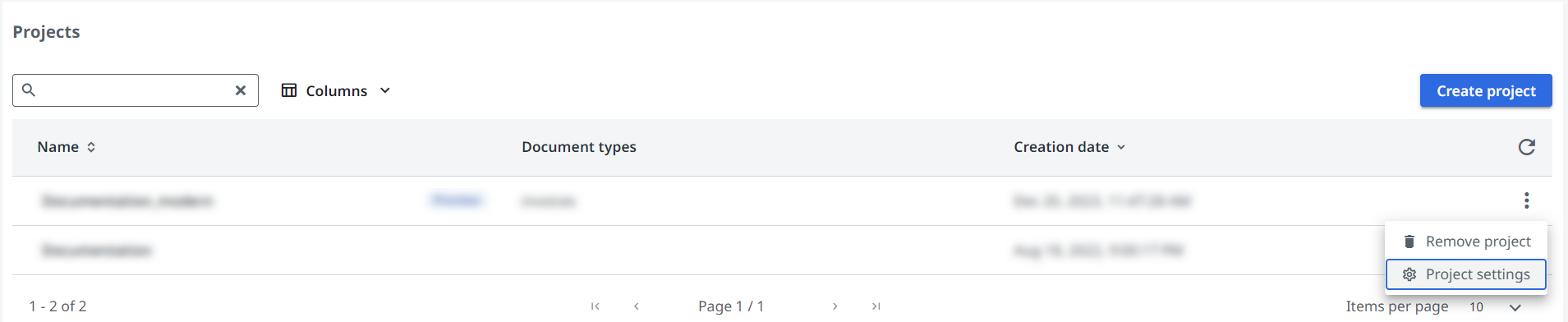 Imagen de documentos