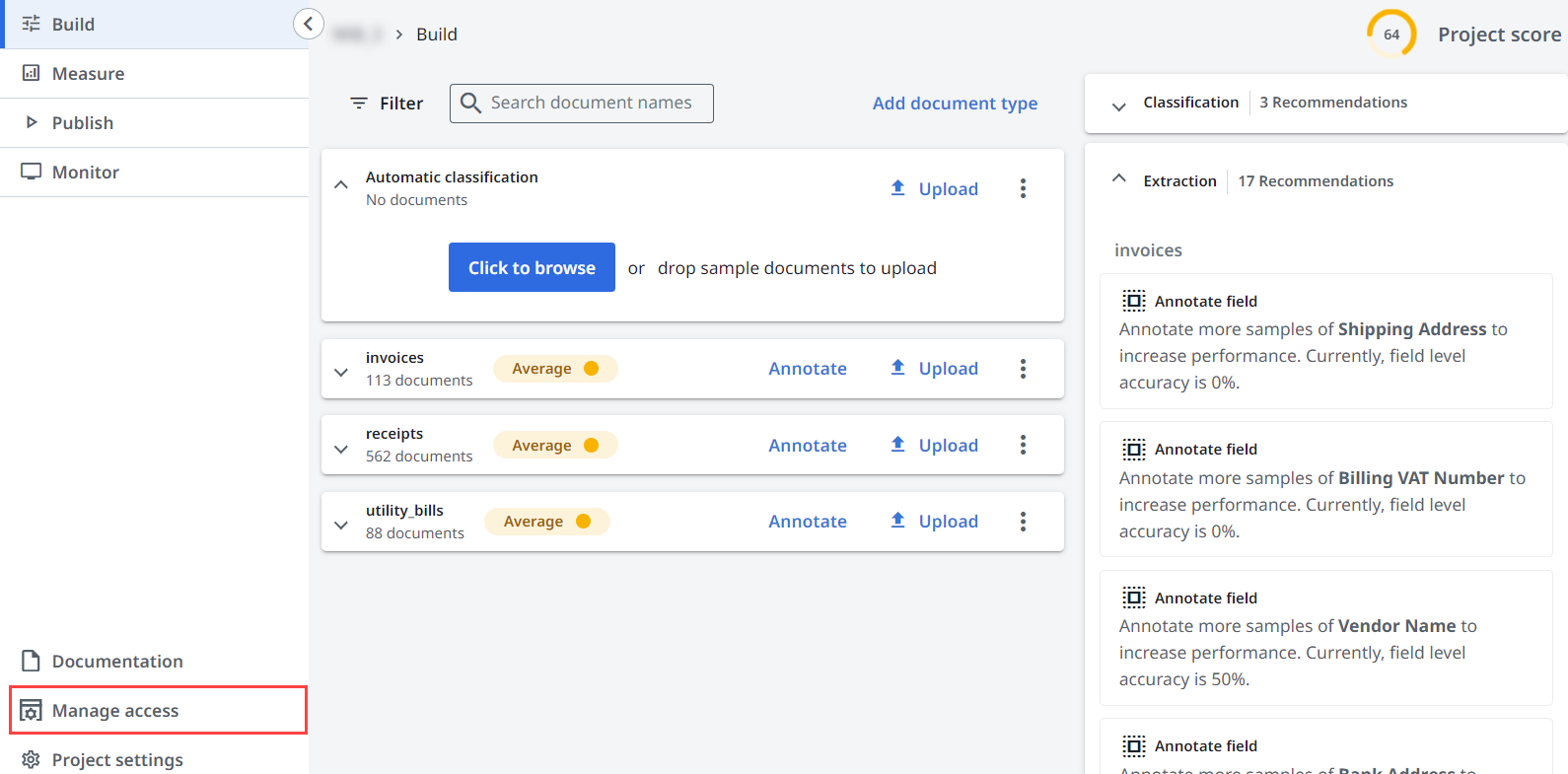 Imagen de documentos