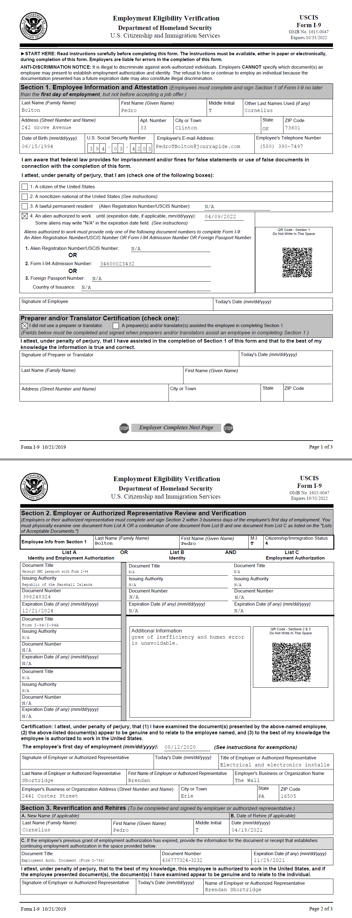Beispieldatei für I9