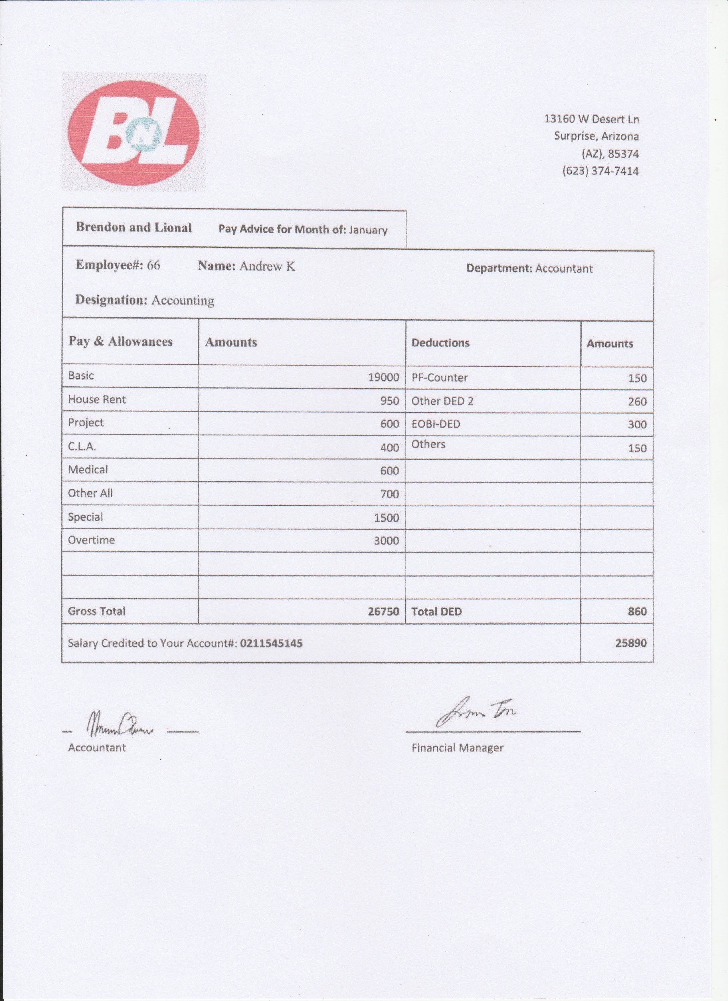 Payslips sample file