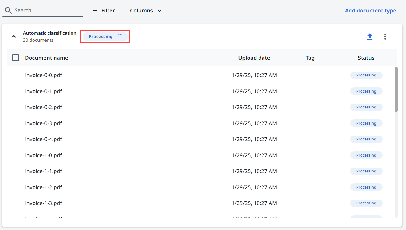 Screenshot of the Build page.