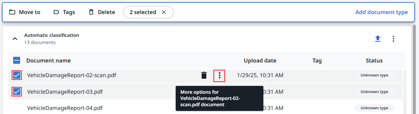 Screenshot of the Build page.