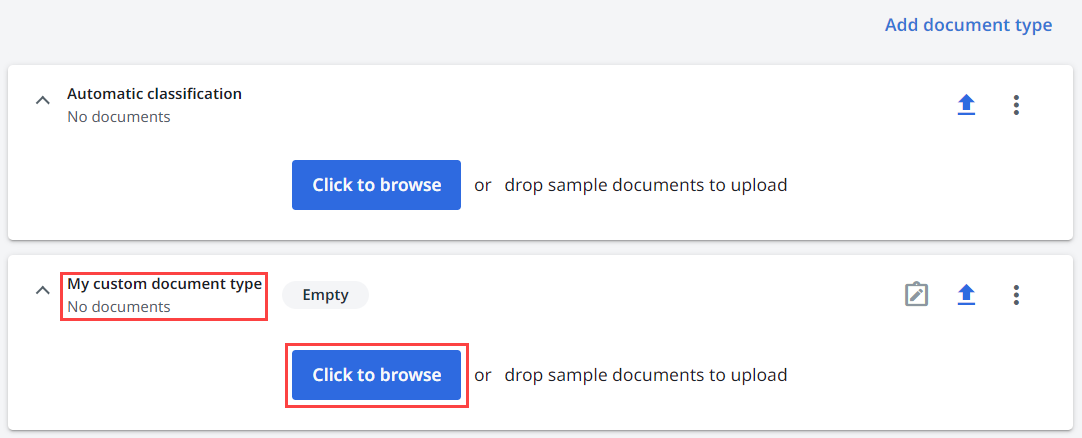 Screenshot of the Click to browse button.