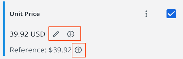 更正提取数据的示例。