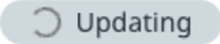 Esta imagem representa o estado de atualização.