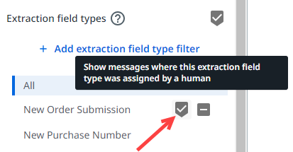 This image shows the checkmark button.