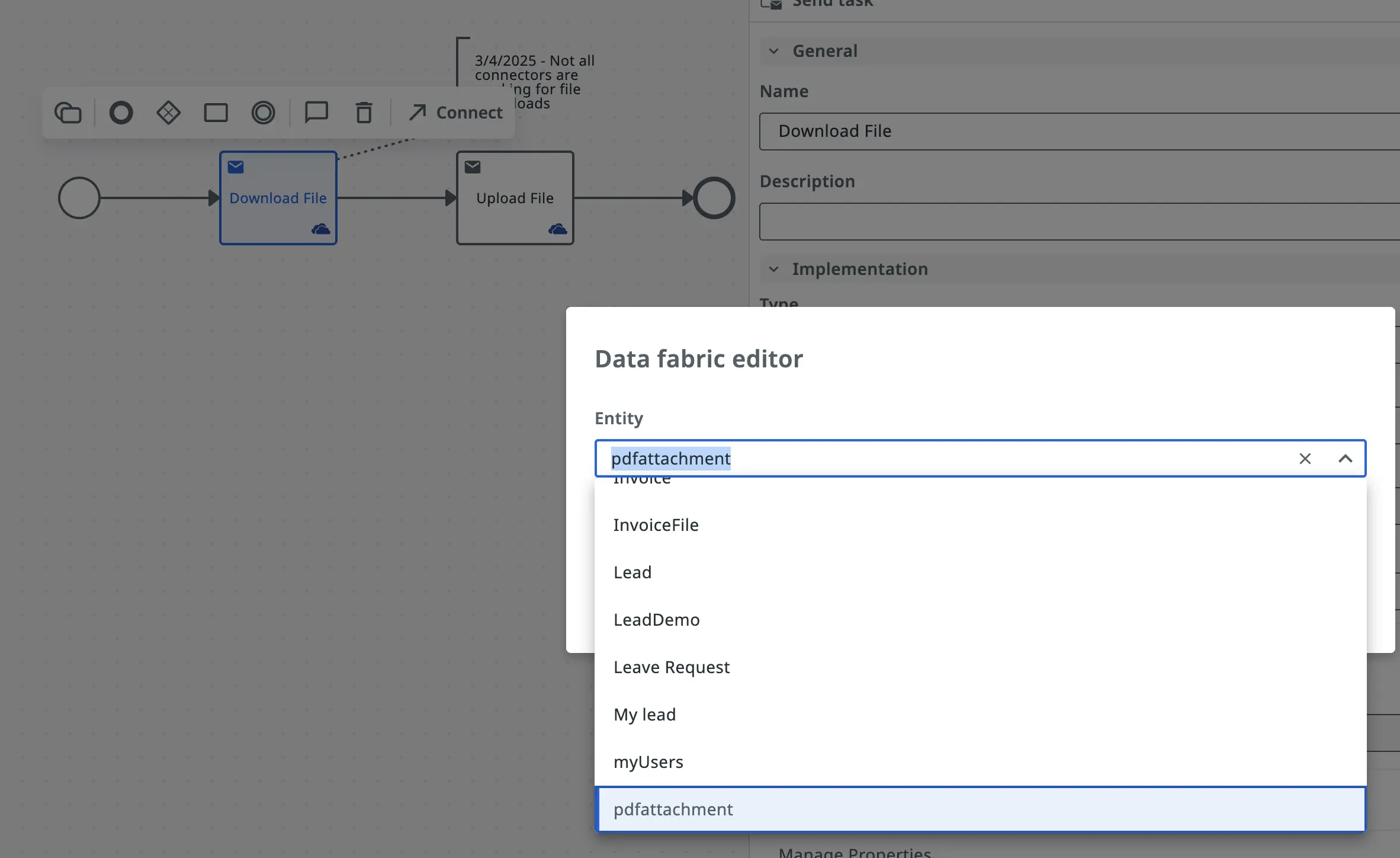 Improved file handling in Data Fabric