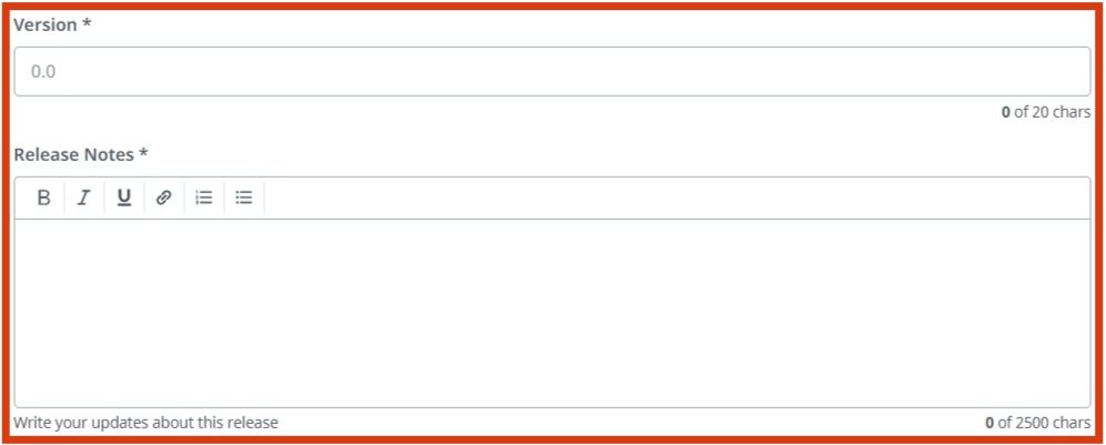 Listing icon upload section showing a sample custom image