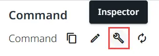 Inspector icon in the MCP Servers list, next to a selected server