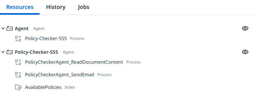 Solutions resources menu