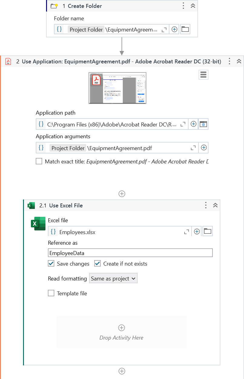 Imagem dos documentos