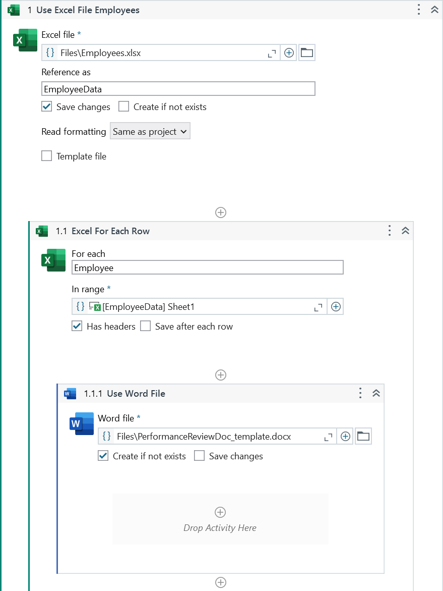 Imagem dos documentos