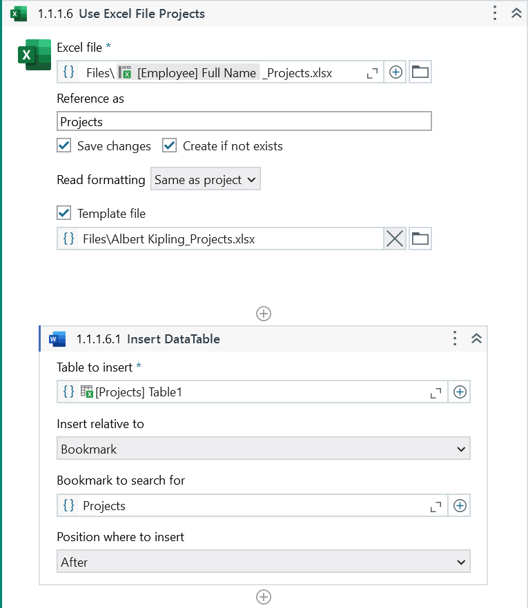 Imagem dos documentos