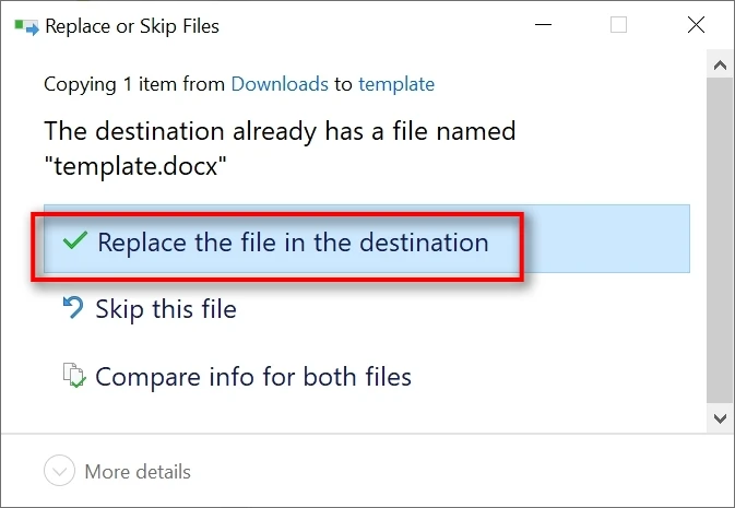 Imagem dos documentos