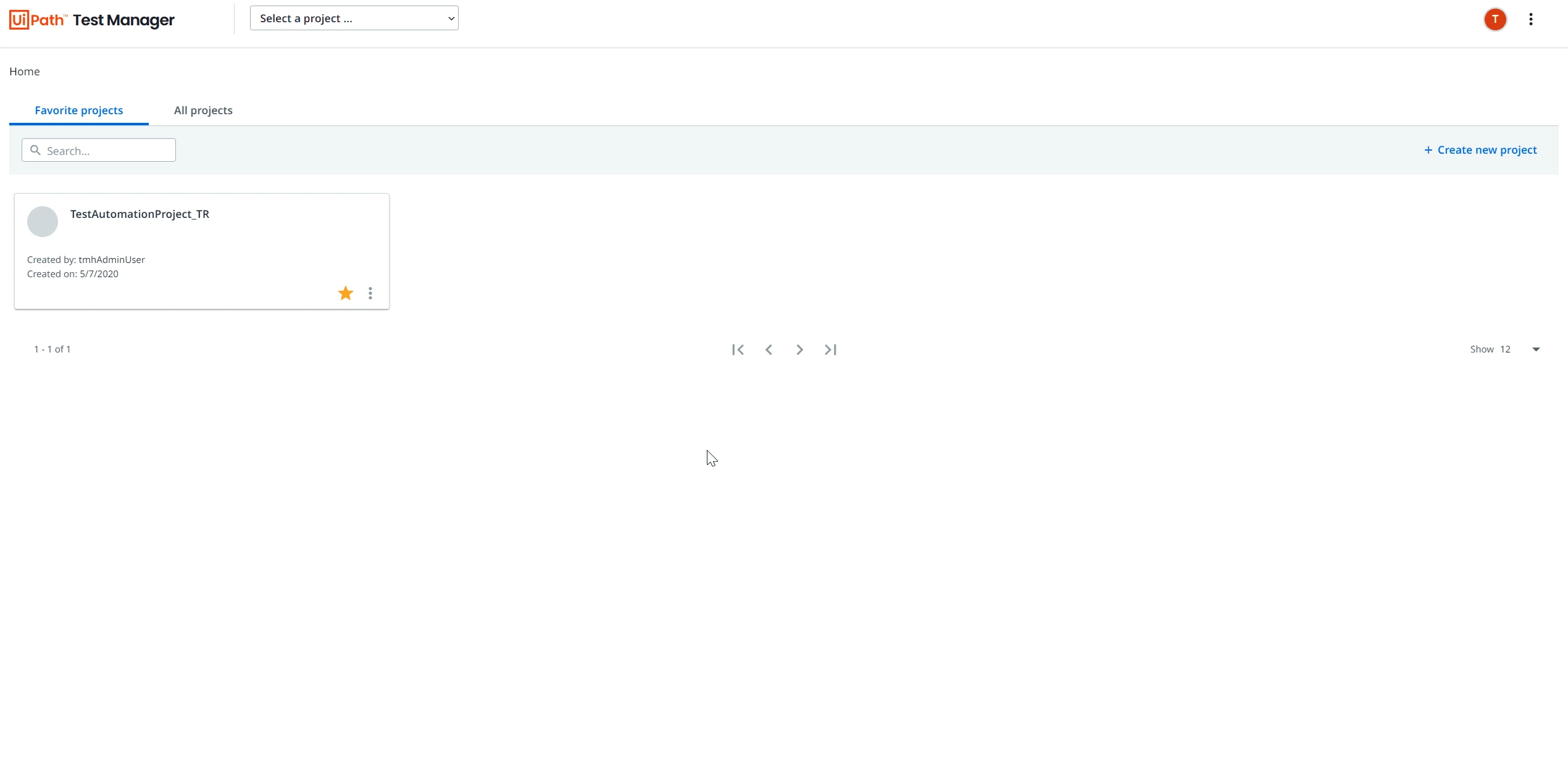 Dokument mit Task Capture-Option im Test Manager