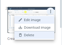 Context menu